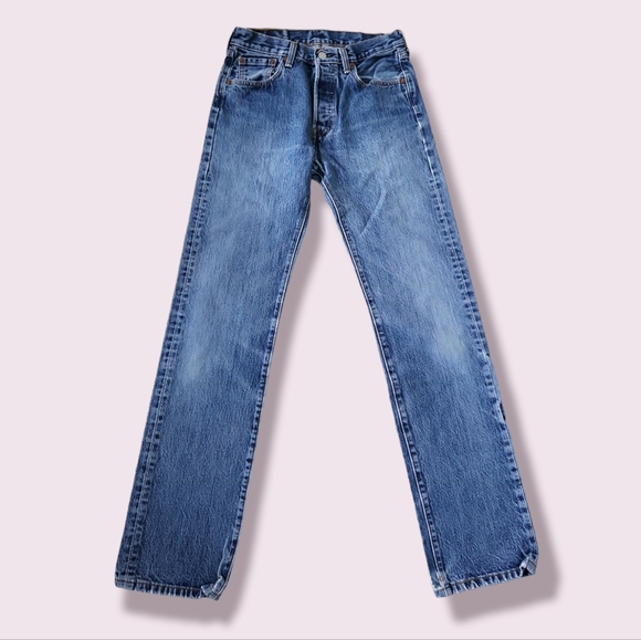 Vintage Levi's 501 Original Straight Fit Jeans - Picture 2 of 12